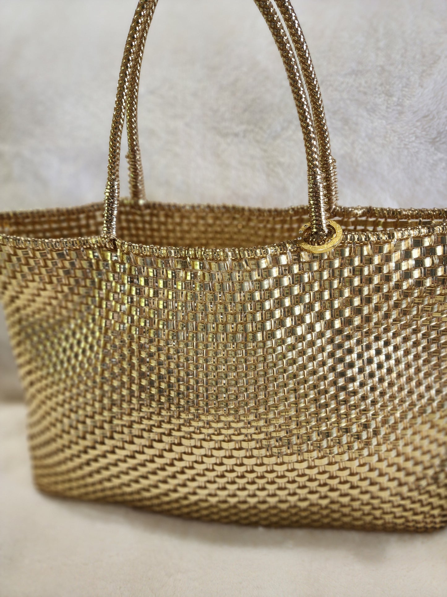 Anteprima Intreccio Tote bag Gold