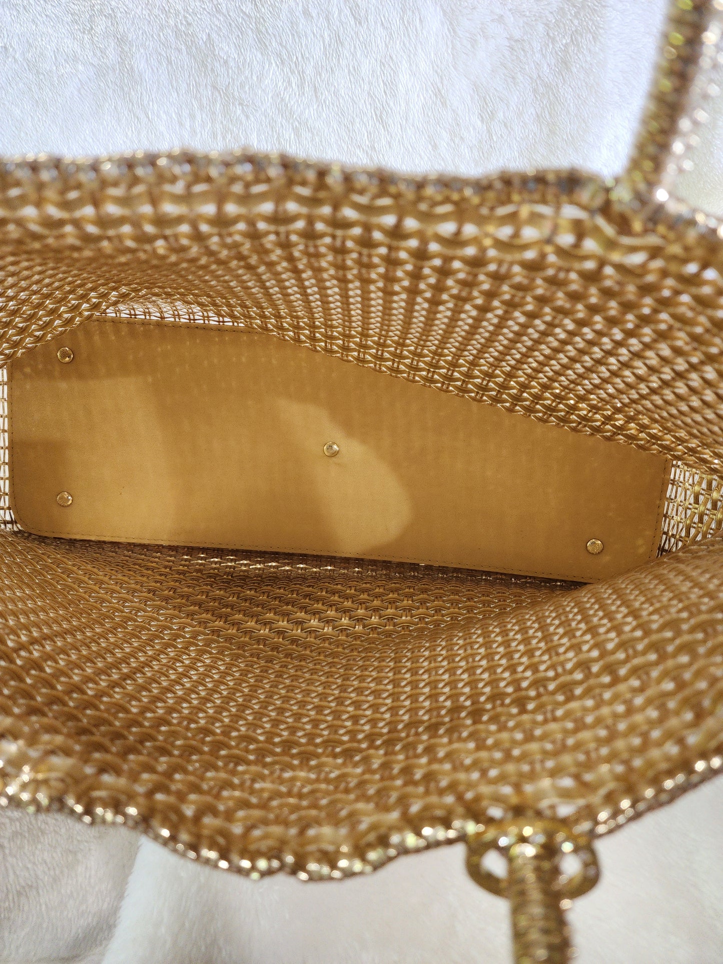 Anteprima Intreccio Tote bag Gold