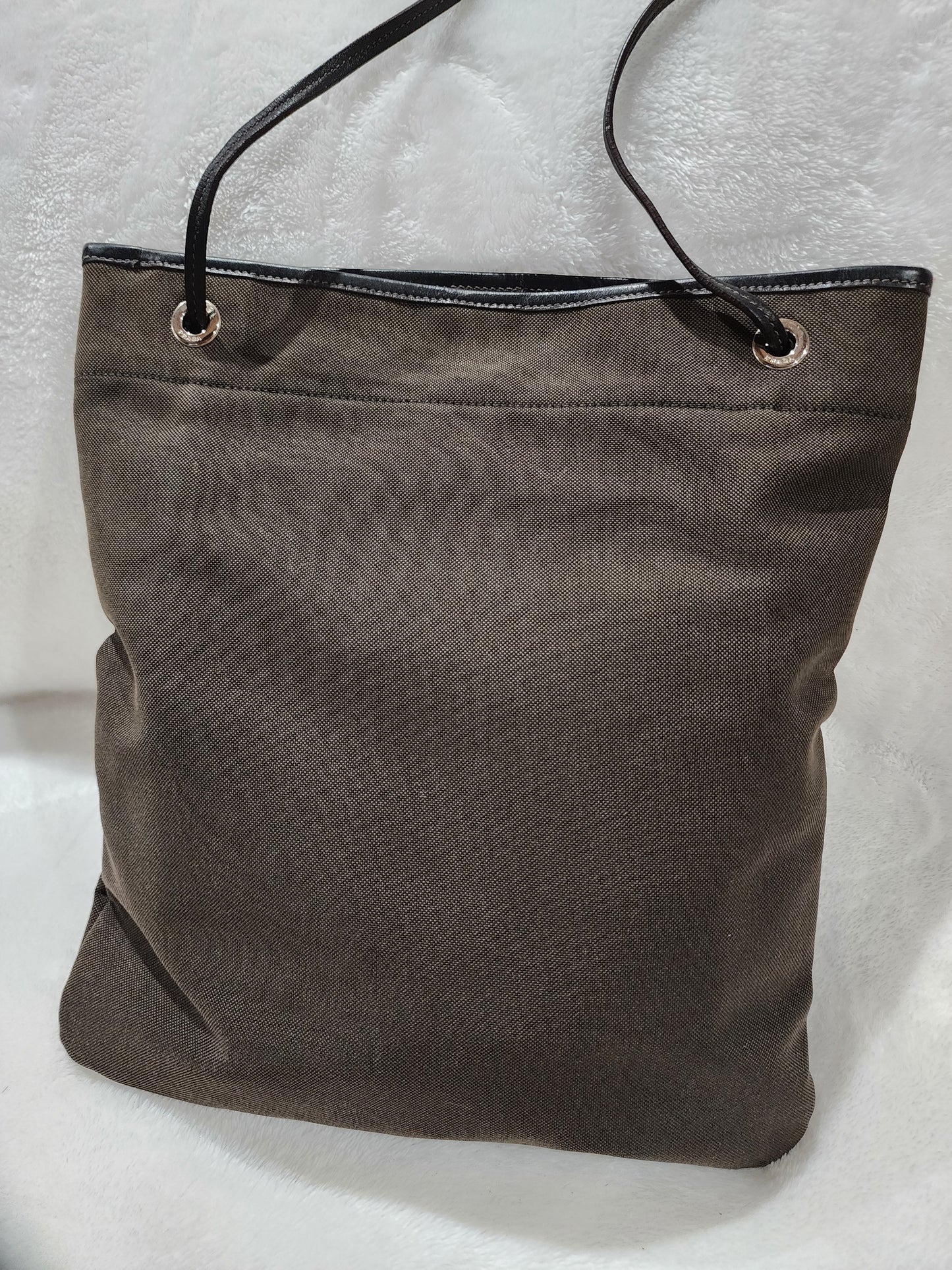 Prada Canapa Canvas Tote Bag