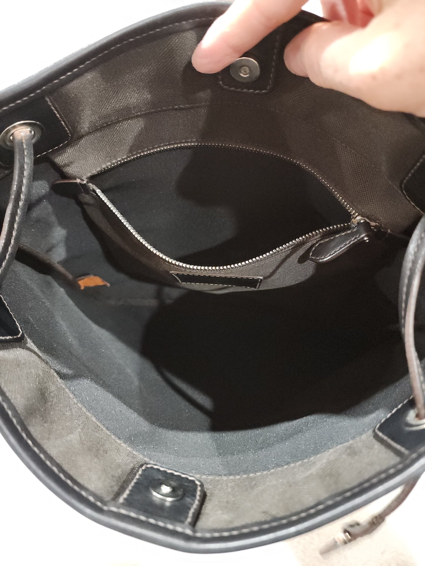 Prada Canapa Canvas Tote Bag