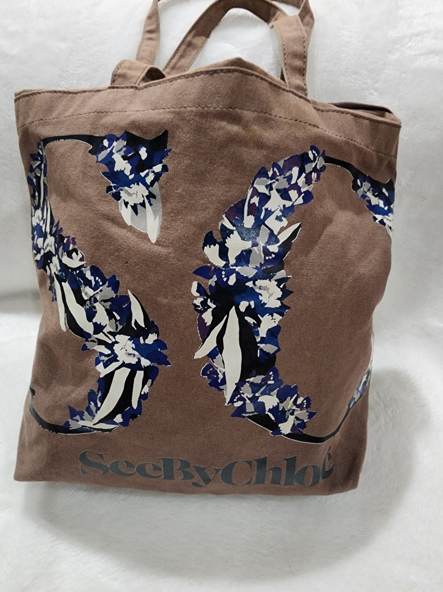 See by Chloé Floral Jacquard Tote Bag