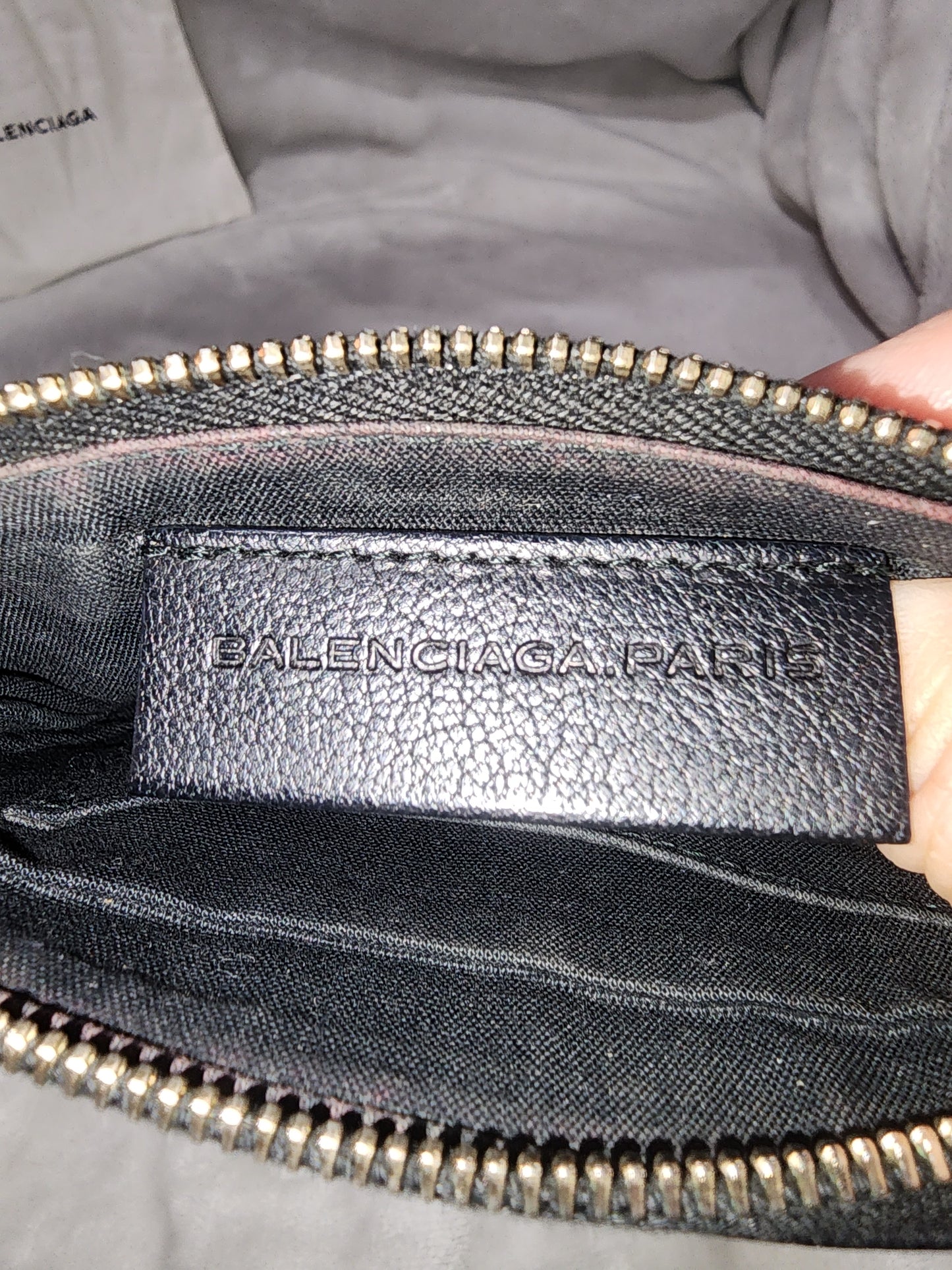 Balenciaga Agneau Giant 12 Gold Hardware M Porte-Monnaie Coin Purse