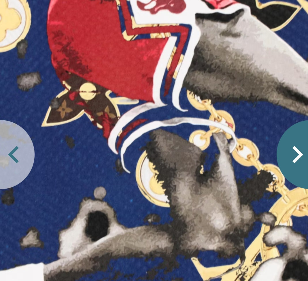 "Death NYC Pop Art Graphic Print Michael Jordan x Louis Vuitton, 2023"