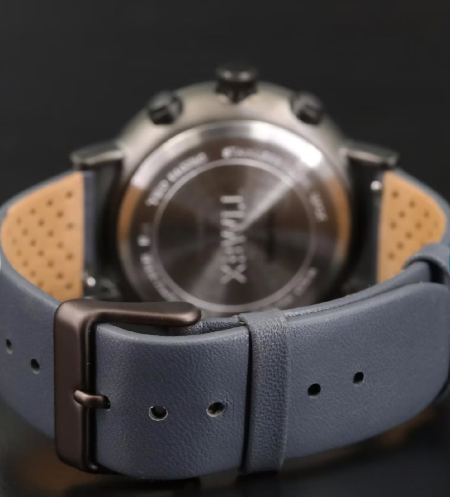 Timex Fairfield Supernova Chronograph 41 mm Black Dial Quartz Wristwatch