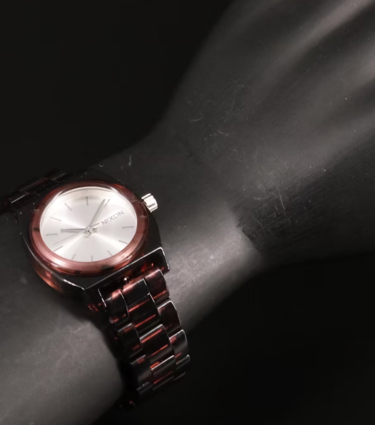 Nixon Medium Time Teller Acetate Quartz Wristwatch NEW IN BOX