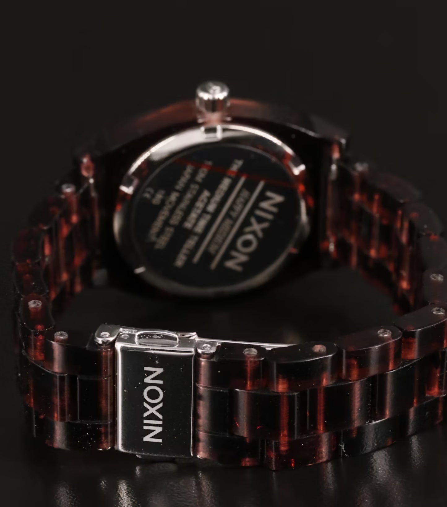 Nixon Medium Time Teller Acetate Quartz Wristwatch NEW IN BOX