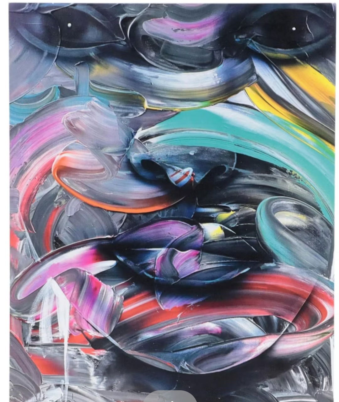 Abstract Giclée After Abiola Idowu "Amen," 2023