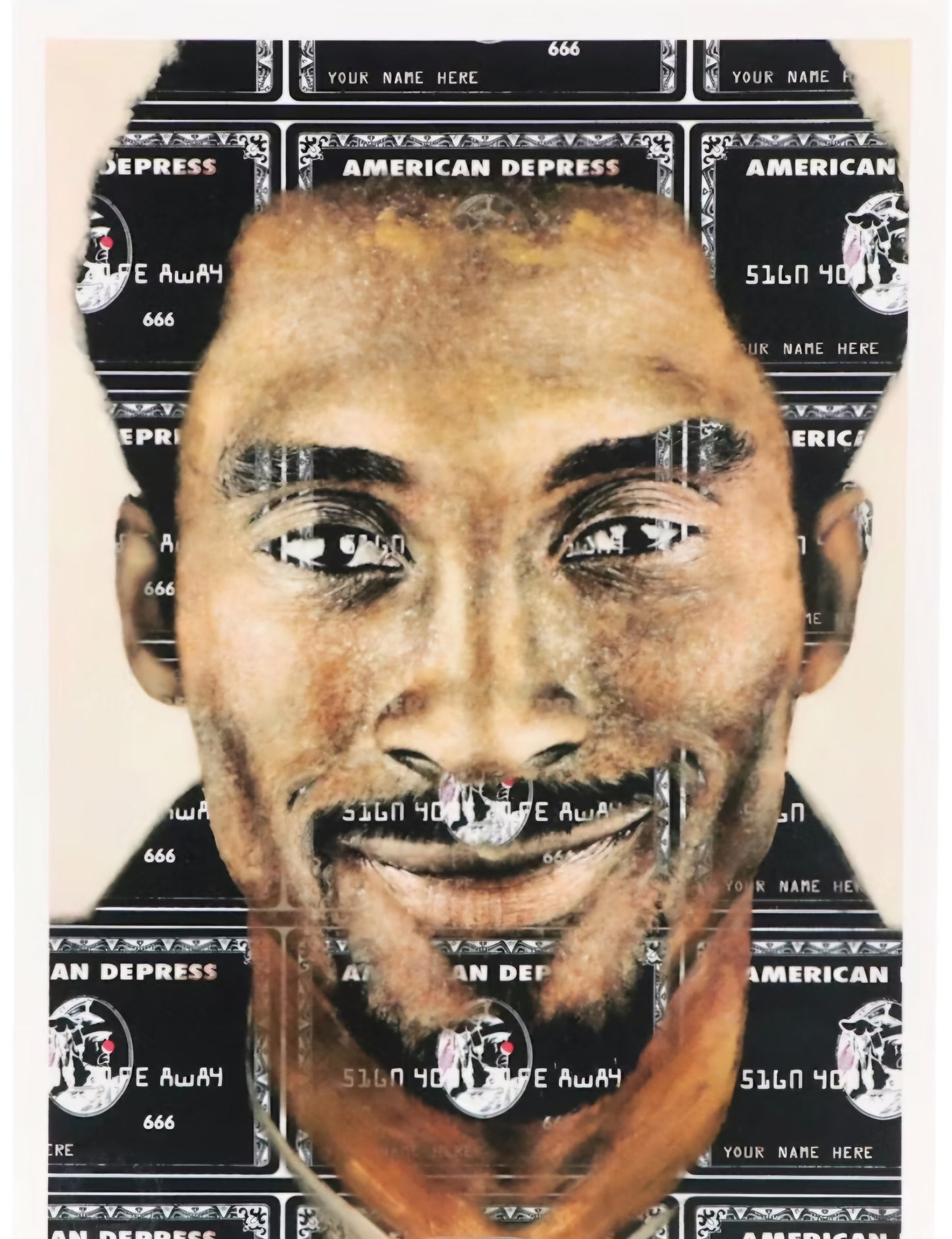 "Death NYC Pop Art Graphic Print Featuring Kobe Bryant x American Express"