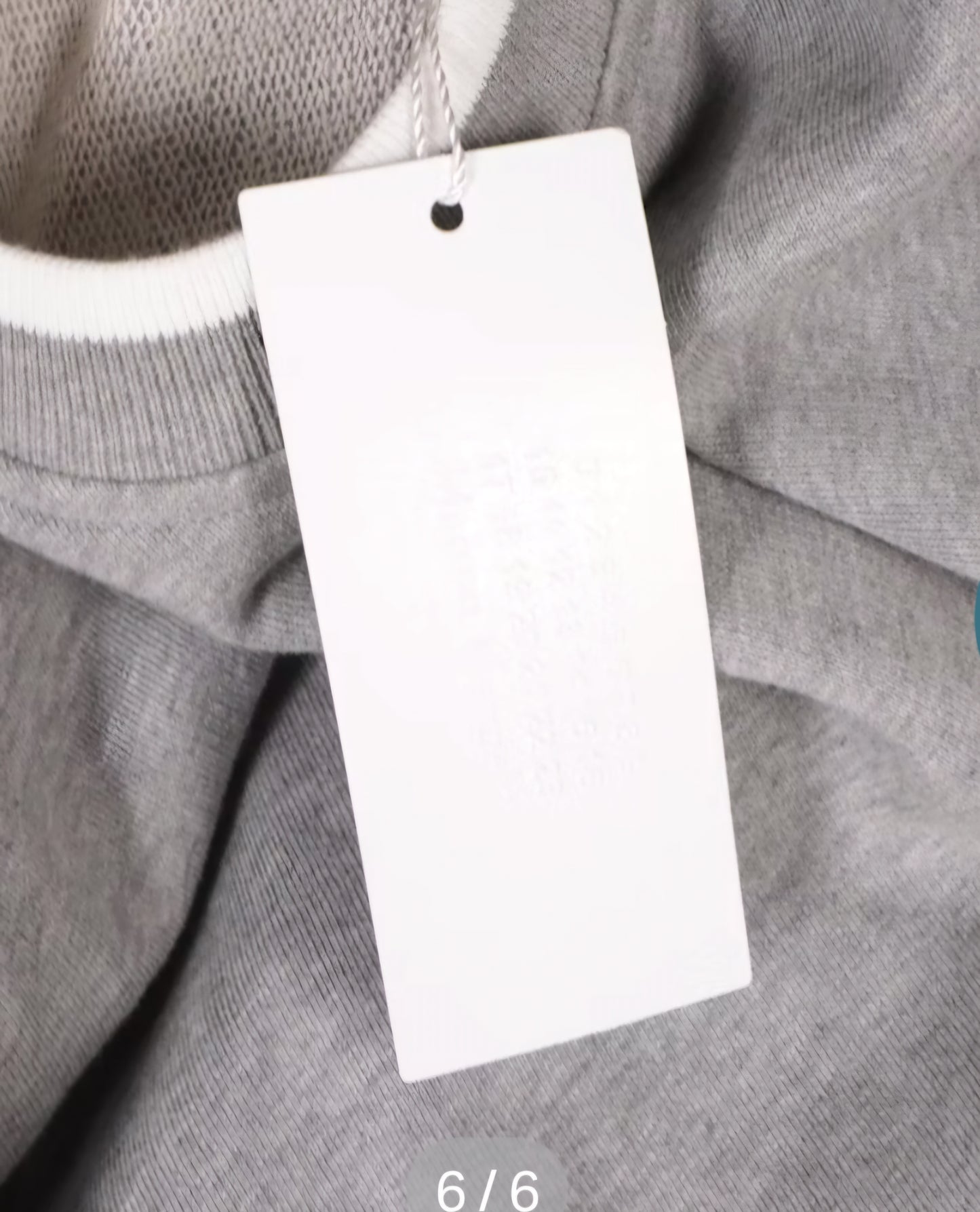 MAISON MARGIELA Silver Sleeve Cotton Sweatshirt In Grey